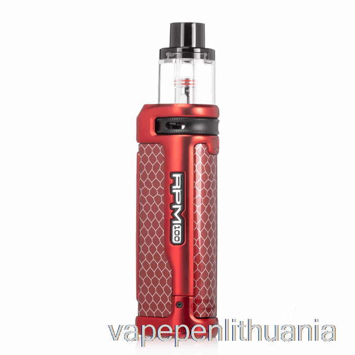 Smok Rpm 100 Pod Mod Kit Matte Red Vape Skystis
